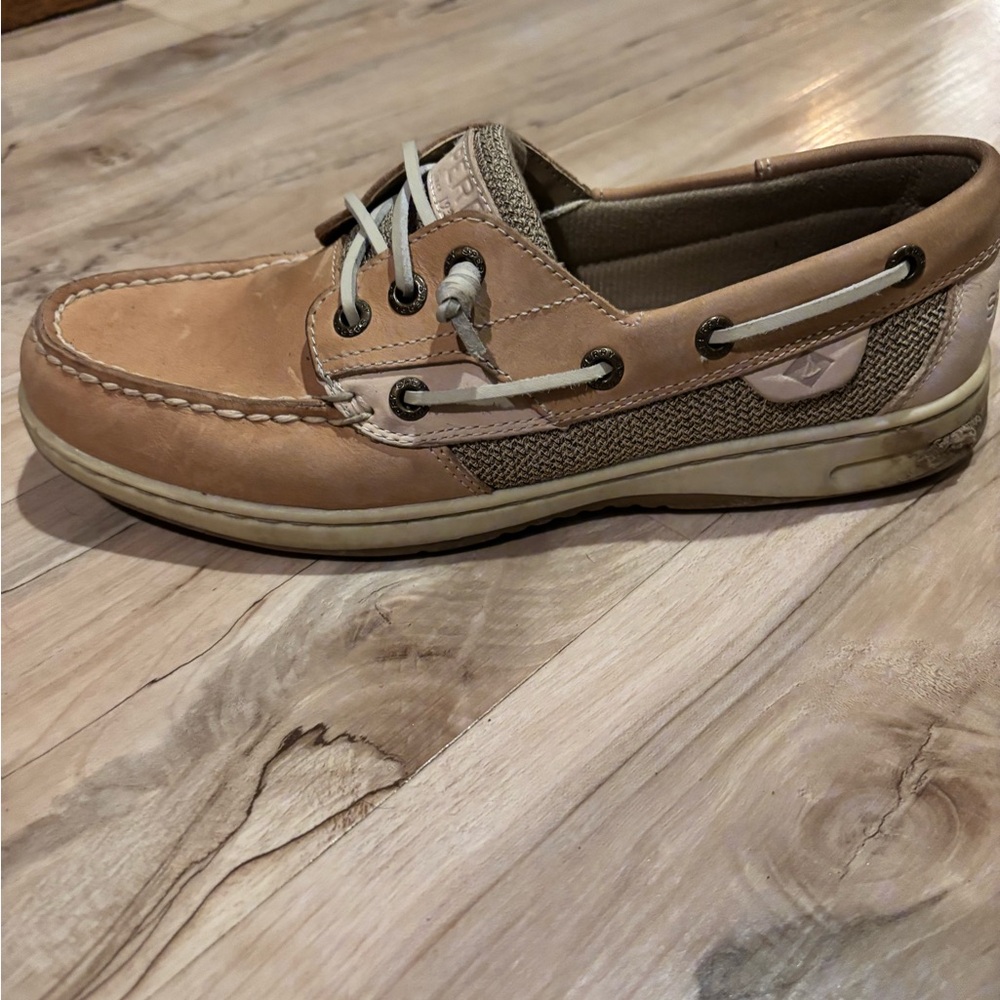 Sperry Light Brown Boat Shoes
